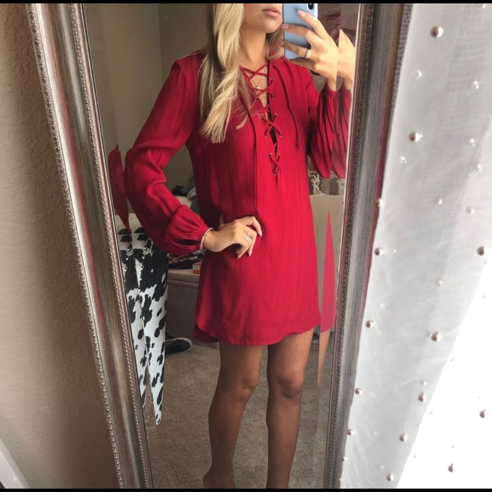 Red dress!